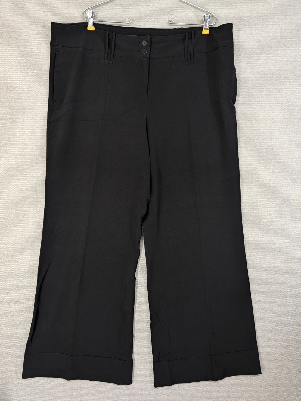 Focus 2000 Pants Size 18 Classic Fit Black Stretch -0226E172